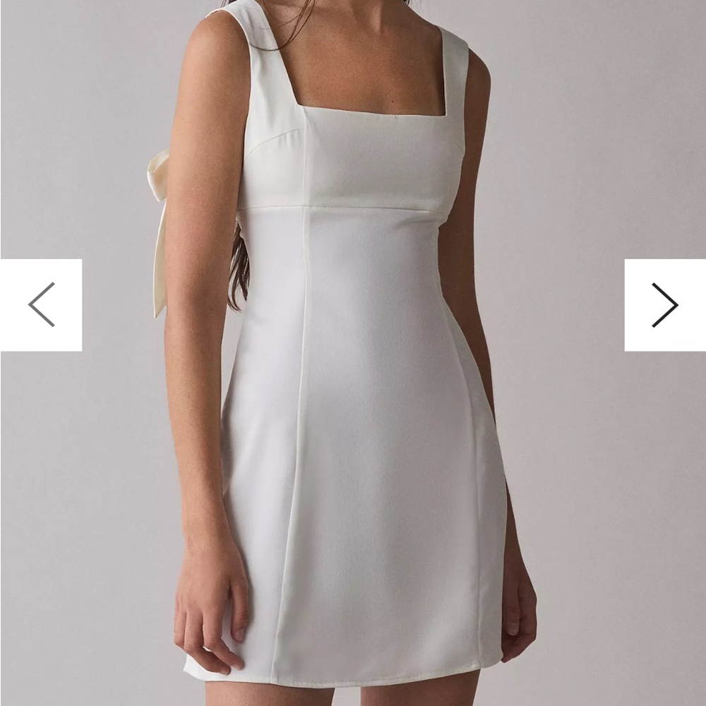 NWT Urban Outfitters Elegant Cream Sleeveless Dress